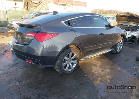 2010 Acura Zdx z USA, uszkodzony, nr VIN 2HNYB1H65AH502702